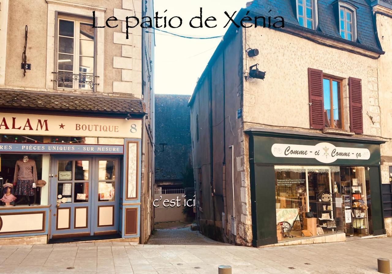 Bed and Breakfast Le patio de Xénia La Charité-sur-Loire Esterno foto
